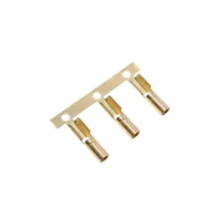 Conectores automotivos de 2.3mm, fio elétrico, tubo de cobre, terminal de bronze, fornecimento do fabricante