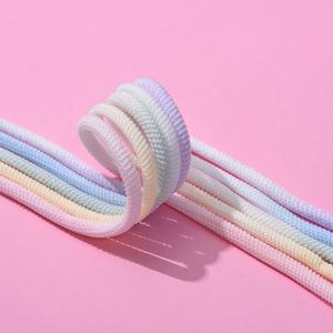 En gros, lacets de 6 mm pour baskets, lacets de mode en corde, lacets ronds pour baskets, lacets unisexes pour bottes et chaussures - Product Image 2