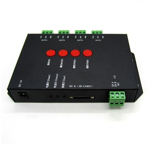 Ánh sáng Dimmer T-4000S đa-kênh 4096pcs pixel ánh sáng <span class=keywords><strong>SD</strong></span> Thẻ t4000 <span class=keywords><strong>Led</strong></span> điều khiển cho RGBW <span class=keywords><strong>LED</strong></span> Strip - Product Image 2