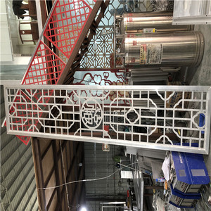 Panneau mural extérieur en aluminium creux sculpté, façade métallique pour bâtiment commercial, spécial - Product Image 2