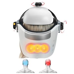 Masajeador automático para el hogar, masajeador de cabeza para rascarse, casco, instrumento de masaje para el cuero cabelludo aplicable en la clínica - Product Image 3