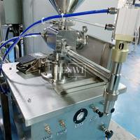 Henwi Halbautomatische 1-Kopf Vertikale Pneumatische Flüssigkeitsabfüllmaschine, Pneumatisch Angetriebene Maschine für Kosmetik-, Getränke- und Chemikalienabfüllung