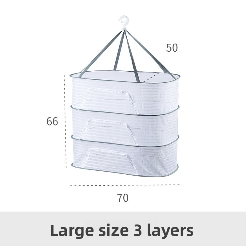 White Large-three tier