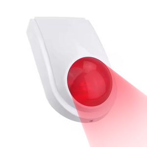 Fabricant Vente en gros Sirène d'alarme avec flash étanche pour kit <span class=keywords><strong>sondeur</strong></span> de sécurité extérieur + capteur de <span class=keywords><strong>porte</strong></span> + télécommande - Product Image 1