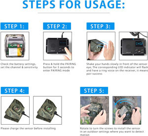 Hệ thống báo động an ninh tức thời-Truyền RF 433Mhz, không cần <span class=keywords><strong>internet</strong></span>, cài đặt tự làm dễ dàng, còi báo động chống trộm 120dB - Product Image 2