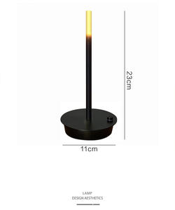 Moderne minimalistische nachttischlampe fürs wohnzimmer oder restaurant einfaches licht heimdekoration beleuchtung led-tischlampen - Product Image 6