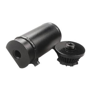 Bouchon de ventilation d'huile moteur de voiture avec filtre pour mise à niveau et modernisation, design en métal noir - Product Image 1