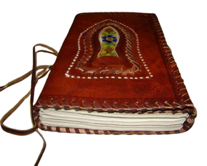 Premium Handmade Genuine Leather Journal Notebook with Refillable Pages for Writing Sketching Daily Planning and Export - Product Image 3