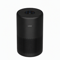 Purificateur d'air HEPA H13 OEM ODM, 100-240V, large plage de tension, économie d'énergie, minuterie 4 vitesses, silencieux, moteur DC sans balais, pour la maison et le bureau