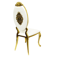 Chaises empilables en acier inoxydable les plus vendues pour salon, appartement, réception, banquet, mariage, décoration de salle à manger, vente en gros
