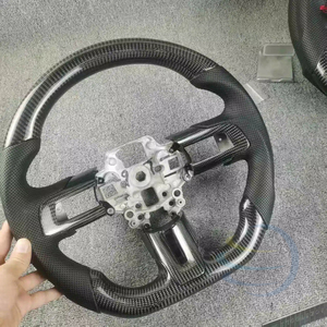 Volante de Fibra de Carbono para Ford Mustang GT S550 S650 2015-2023 2014 2018 2015 2020 <span class=keywords><strong>2016</strong></span> 2002 2017 2005 - Product Image 2