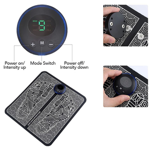 Tapis d'<span class=keywords><strong>acupuncture</strong></span> à impulsions intelligent Coussin de massage des pieds Stimulant la circulation sanguine <span class=keywords><strong>Matelas</strong></span> de massage - Product Image 3