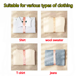 Paquet décent au détail pour DTF imprimer T-Shirt tissu organisateur pliant avec Poly sac bricolage affaires robe livre conception - Product Image 5