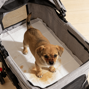 Alèses d'apprentissage jetables pour chiots à 6 couches, haute absorption, anti-fuite, antidérapantes, fourniture directe usine, OEM, marque privée, en gros - Product Image 1