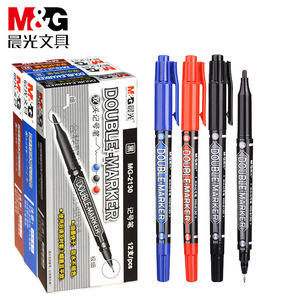 Chenguang Double-Ended Marker Mg2130 Oil-Based Quick-Drying Art Marker For Drawing And Outlining Student Use - Product Image 3