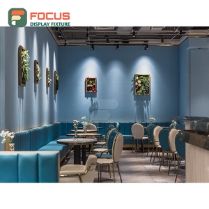 Large Format Cafe Service Counter Tempered Glass Panel Takeaway Pickup Area Roastery Service Counter - Product Image 6