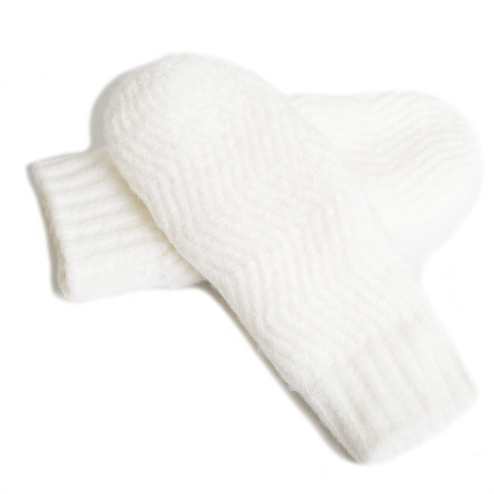 OEM Твердые эластичные текстурные ребра теплые женские рукавицы перчатки зимние с меховой подкладкой