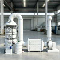Système de lavage de gaz par colonne de filtration à absorption, pour H2S, gaz d'échappement, pollution atmosphérique et gaz de chlore