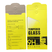 Protecteur d'écran personnalisé professionnel de luxe, emballage en verre trempé, Film trempé, emballage en papier, grande boîte de téléphone portable