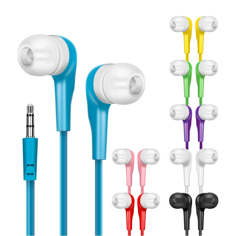Promotion gift earphones aviation headset giveaway big bus earphone at lowest price