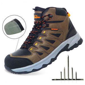 Botas de Seguridad AEGISEC OEM de Goma Antideslizantes con Punta de Acero para Hombre, Protección Laboral, Resistentes a la Perforación, para el Trabajo - Product Image 1