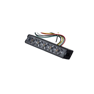 YUANHAO-Luz LED de doble color, <span class=keywords><strong>Mini</strong></span> rejilla de 3W IP67, 10-28V, 18 patrones intermitentes, luz estroboscópica de advertencia - Product Image 2