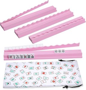 Soportes Magnéticos Modernos de Acrílico para Mahjong, Suministro de Fábrica, Paquete de 4 Empujadores, Duraderos, Ecológicos, Color Personalizado, Regalo para Jugadores de Juegos Familiares - Product Image 1