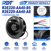 Ventilador de Refrigeración Original Alemán R2E220-AA40-A8 230V 2600/2700RPM, Equipo de Refrigeración para Automatización, Equipo de Refrigeración Industrial