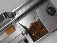Machine électrique de remplissage d'herbes et de tabac pour la fabrication de cigarettes, machine à coner et à rouler pour le traitement des cigarettes