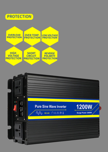 Nhà máy nóng bán 1200 Watt biến tần tùy chỉnh 12 đến 240 Volt Máy tính để bàn máy tính biến tần với OEM hỗ trợ - Product Image 5