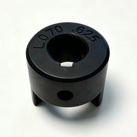 L070 Moitié de moyeu de raccordement flexible en fonte pour métallurgie des poudres, à mâchoires, avec alésage sur mesure, usinage OEM/ODM disponible