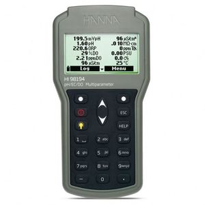 Medidor Multiparamétrico de pH, EC, TDS, Salinidad, DO y Temperatura Hanna HI98194, Resistente al Agua, con Rango de pH de 0.00-14.00 y Precisión de 0.02 - Product Image 1