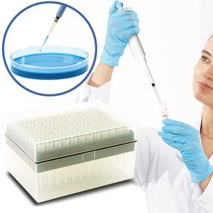 กล่องปลายปิเปตใส Scientific Universal 100ul ปราศจากสารก่อไข้ DNAse RNAse ใช้กับหม้อนึ่งฆ่าเชื้อได้ สำหรับช่อง 96 ช่อง - Product Image 6