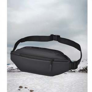 Sac banane en nylon imperméable tendance, mini sac de poitrine, ceinture de taille, sac banane personnalisé unisexe, sac banane - Product Image 3