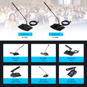 Otomatik kamera izleme ekipmanları kolaylık kongre sistemi ile toptan kablolu tartışma sistemi tavan mikrofon - Product Image 2