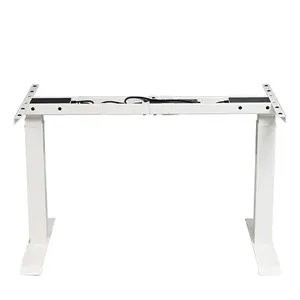 Certified Metal Frame Electric Adjustable Table New Design Commercial Modern Adjustable Desk Smart Office Furniture
