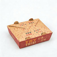 Boîtes à emporter en papier kraft jetables pour usage commercial - Emballages alimentaires pour poulet frit coréen et en-cas frits