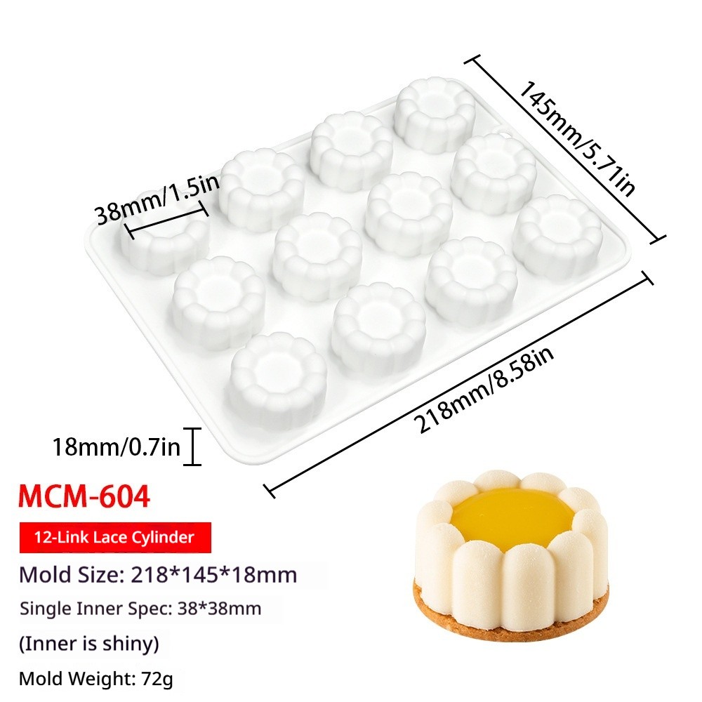 (15 petites fleurs concaves consécutives 146g) mcm-701