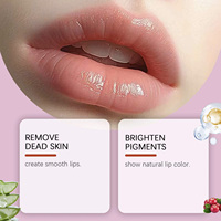 Sérum Lèvres Rose en Gros OEM à l'Arbutine et Squalane, Éclaircissant, Anti-Taches Foncées, Traitement Blanchissant et Hydratant, Brillant à Lèvres Essentiel