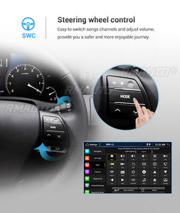 Reproductor de Audio y Video para Auto YUEHOO YH-D110-B de 7 Pulgadas con Android 12.0, Pantalla IPS + Pantalla 2.5D, CPU de 8 Núcleos a 2.5GHz - Product Image 4