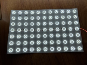 160 độ 6000K ánh sáng ban ngày Trắng Flex ống kính <span class=keywords><strong>LED</strong></span> tấm đèn nền cho đá cẩm thạch cuttable giấy-mỏng cri90 khuếch tán <span class=keywords><strong>LED</strong></span> bảng điều chỉnh đèn tấm - Product Image 3