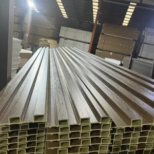 ラミネートルーバーパネル木材代替売れ筋複合パネルクラッディング