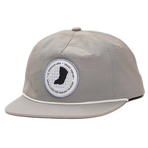 Custom Snapback Woven Label logo Caps Nylon 5 Panel Unstructured Hats - Product Image 1