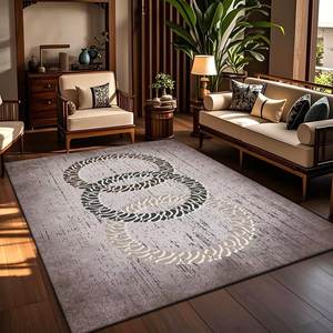 พรมปูพื้นผ้ากำมะหยี่คริสตัล1ชิ้นขนาดใหญ่ทันสมัยสำหรับห้องนั่งเล่นจัดส่งฟรี - Product Image 3