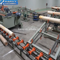 Mesin Pemusat Log Vertikal Otomatis Hanvy Baru 800mm (31.5") untuk Lini Produksi Kayu Lapis