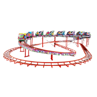 HotFun Manege Attractions pour parc d'attractions Roller Coaster Kids Roller Coaster Mini Roller Coaster à vendre
