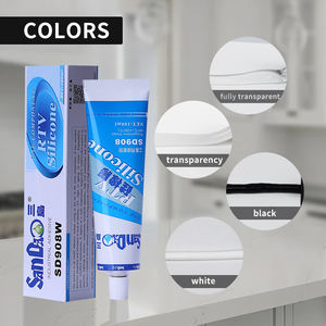 100mL Buen aislamiento eléctrico Buen rendimiento de Unión <span class=keywords><strong>Pasta</strong></span> negra SD908B Sellador de silicona - Product Image 3