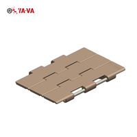 Fabricant professionnel de nouvelles chaînes de convoyeur plates en POM antistatique, vitesse réglable, 2 couches, vert, garantie 3 ans, fabriqué en Chine