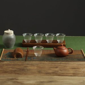 Square bamboo <b>tea</b> tray for dry brewing, small bamboo mini dry brewing tray, <b>tea</b> table, Kung Fu <b>tea</b> <b>set</b> display. - Product Image 3