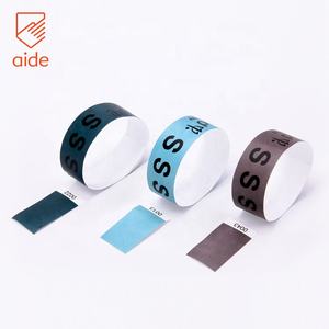 Çin üretimi konser kağıt Tyvek Logo ile özel <span class=keywords><strong>s</strong></span>üblimasyon boş tek kullanımlık bilek bandı bilekliği - Product Image 2